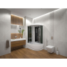 Душевая кабина ERLIT 35 серия ER3512TPR-C2-RUS тонированное стекло